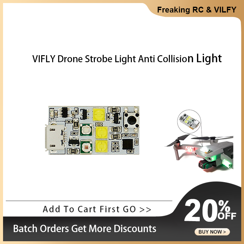 Drone Strobe Light - VIFLY 드론 스트로브 라이트 FAA 드론