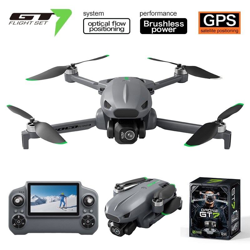 GT7 RC 프로페셔널 드론, GPS, 4K HD 카메 - Drone Controller Screen 리뷰 및 가격