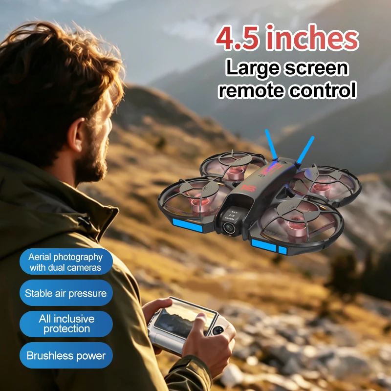 2026년형 신제품 M15 FPV 드론: 화면, 브러시 - Drone Controller Screen 리뷰 및 가격